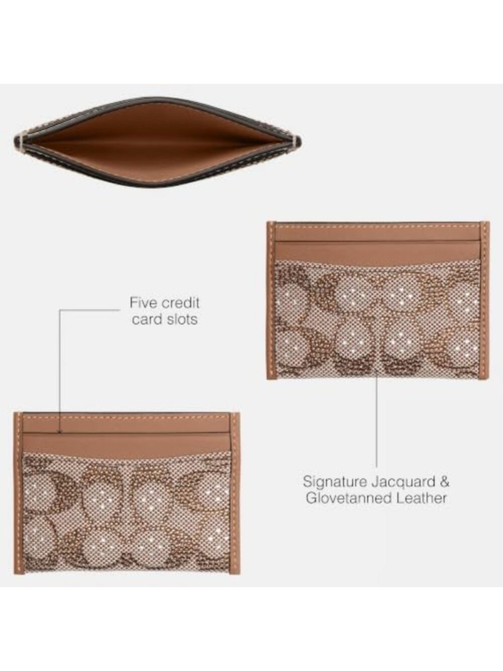 Essential Card Case Wallet - Slim Design, RFID Protection, Stylish & Functional - Picture 4 of 6